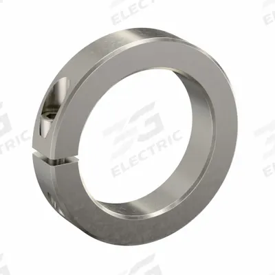 RULAND MANUFACTURING Shaft Collar: 1-Piece, Inch, Round, Clamp-On, 3 in Bore Dia - Stainless Steel Shaft Collars
