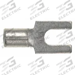 PANDUIT Fork Terminals: Bare, #6 Stud Size, 22 AWG – 16 AWG Wire Range, Std Fork, 2,000 V (MPN P18-6F-M). Key specifications — attr1307963: P18-6F-M; attr1307967: PANDUIT; attr1307972: CT.