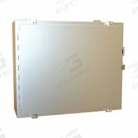 HAMMOND Electrical Enclosure: Stainless Steel, 20 in x 24 in x 8 in, NEMA 12/13/3R/4/4X, w/Panel (MPN 1418N4SSER8). Key specifications — Brand: HAMMOND; Closure Method: Clamps; Enclosure Material: Stainless Steel; Knockouts: Not Included; Includes Inner Panel: with Inner Panel Included.