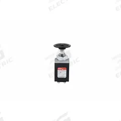 ARO Manual Air Control Valve: 50, Three-Way / Two-Position, Button, Black, 16 scfm Flow Rate - Max (MPN 5031-12). Key specifications — attr1092903: Black; attr1086905: Manual Return; attr1086907: 50; attr1086914: Normally Closed; attr1086904: Manual Air Control Valve; attr1086871: 5031-12.