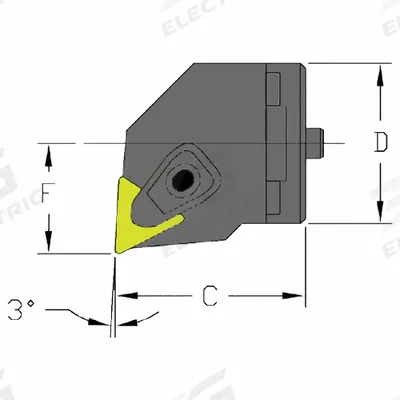 ULTRA-DEX USA Indexable Cutting Head Unit: SH24 DTUNR3 (MPN 912-000-252) - Machining