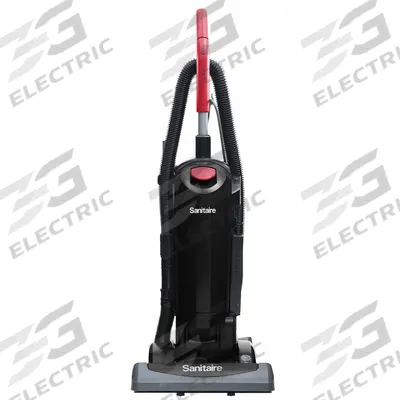 SANITAIRE Upright Vacuum Cleaner: 15 in Cleaning Path Wd, 135 cfm Air Flow, 18 lb Wt - Corded Upright Vacuums