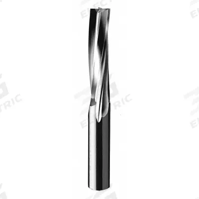ONSRUD Solid Router Bit: Spiral Upcut, 3 Flute, 1/2" Cut Dia - Spiral-Flute Finishing Router Bits for Plastics & Wood