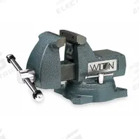 WILTON Combination Vise: Std Duty, Enclosed, 8 in Jaw Face Wd, 8 1/4 in Max Jaw Opening, Serrated (MPN 748A). Key specifications — attr663938: WILTON; attr669110: Hardened Steel.