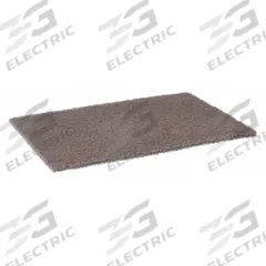SCOTCH-BRITE Sanding Hand Pad: 6 in x 9 in, Aluminum Oxide, Medium, Tan, 7440 (MPN 7100080459). Key specifications — Series: 7440; Brand: SCOTCH-BRITE.
