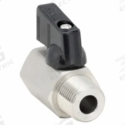 APPROVED VENDOR Manual Two-Way Ball Valve: 3/8 in Nominal Valve Size, 316 Stainless Steel - Mini Stainless Steel Ball Valves
