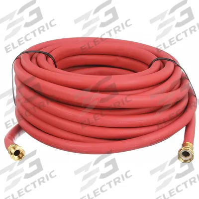 APPROVED VENDOR Water Hose: Rubber, 5/8 in Inside Dia., 75 ft Lg, FGHT x MGHT - Hot Water Garden Hoses