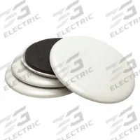 APPROVED VENDOR Furniture Glides: Plastic, Round, Tan, 5 in Overall Dia, 1/2 in Overall Ht (MPN 10K002). Key specifications — Includes: (4) 5 in with Fabric Socks; Product Type: Furniture Glides; Shape: Circle; Color: Tan; Attachment Method: Unattached; Brand: APPROVED VENDOR; Pad Material: Plastic; Product Shape: Round.