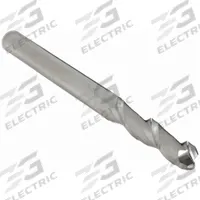 APPROVED VENDOR Ball End Mill: Carbide, 2 Flute, 1/4" Mill Dia, 1-1/2" LOC, 6" OAL (MPN 227-001025)