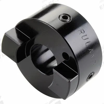 RULAND MANUFACTURING Motion Control Coupling Hub: 0.5° Angular Misalignment - Set Screw Oldham Coupling Hubs for Round Shafts