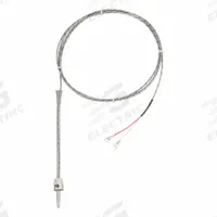 TEMPCO Spring Adjustable Thermocouple: 32°F to 1,400°F /0°C to 760°C, For Solids/Surfaces Media Type (MPN TCP10221). Key specifications — attr1275721: TEMPCO; attr1275707: ±2.2 °C or ±0.75 %, Whichever is Greater.