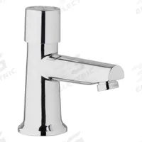 CHICAGO FAUCETS Straight Spout Bathroom Faucet: 3500, Single-Post, Cast Brass, 0.5 gpm Flow Rate (MPN 3500-E2805ABCP). Key specifications — Brand: CHICAGO FAUCETS; Series: 3500; Includes: Mounting Hardware.