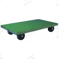 FAIRBANKS General Purpose Dolly: 1,600 lb, 27 in L x 16 in W x 5 in H Deck, Smooth, (4) Swivel (MPN LD-1627-4HR). Key specifications — Brand: FAIRBANKS; Deck Color: Green; Caster/Wheel Configuration: (4) Swivel; With Reinforcing Cross Brace: No; With Tow Eye: Yes.
