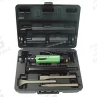 SPEEDAIRE Needle Scaler Kit: Light Duty, 1 19/64 in Stroke Lg, 1/4 in Female NPT, 19 Needles (MPN 12V732). Key specifications — attr1321248: (38) 5 in Needles; attr1321252: B1/Cleco; attr1321301: SPEEDAIRE.