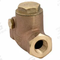 APPROVED VENDOR Swing Check Valve: Swing, Inline Valve Body, 1/4 in Pipe Size, FNPT x FNPT, Bronze (MPN 10F298). Key specifications — Brand: APPROVED VENDOR.