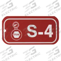 BRADY Lockout Tag: None/ No Header, S-4, Polystyrene, English, Plastic, Holes, (25) Tags (MPN 105692)