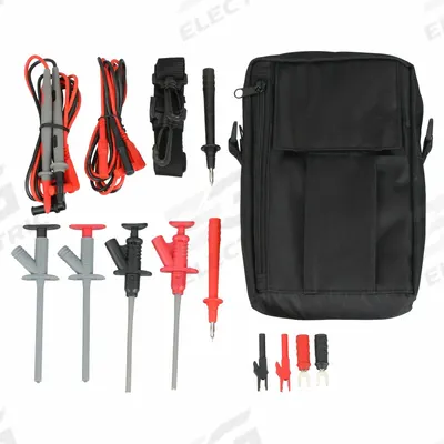 APPROVED VENDOR Test Lead Kit: CAT II 300V/CAT III 1000V, Alligator Clip/Std Probe - Test Lead Kits