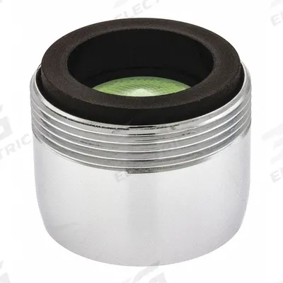 NEOPERL Outlet: 0.5 gpm Flow Rate, Spray Flow Outlet, Brass, Chrome Finish - Faucet Aerators & Outlets