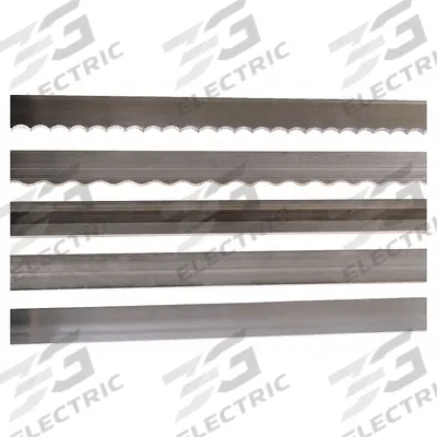 STARRETT Band Saw Blade: Foam/Fresh Meat/Paper/Rubber/Vegetables, Scalloped Cutting Edge - Scalloped-Edge Blades for Cutting Soft Food & Cardboard