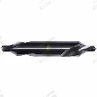 KEO Center Drill: Plain Type, #7, 60°, 3 1/4 in Overall Lg, LH, AlTiN Coated High Speed Steel (MPN 906-001-911). Key specifications — Brand: KEO; End Type: Double End.
