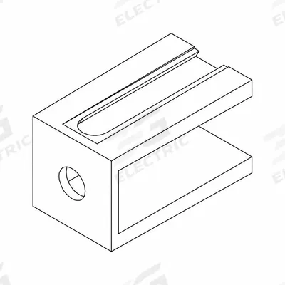 ANDERSON POWER PRODUCTS Mounting Wing: 1399G20, For Powerpole Series, Blue, Polycarbonate - Anderson Power Connector Hardware & Accessories