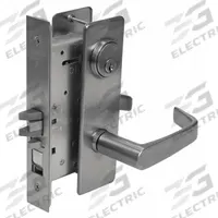 CORBIN RUSSWIN Door Lockset: Office Lever Locksets, Chrome, ADA Compliant (MPN ML2051 NSM 626). Key specifications — attr1024149: Not Ligature-Resistant; attr1011488: CORBIN RUSSWIN; attr1024446: F04; attr1011524: No Message; attr1011506: NSM Lever; attr1011485: Yes; attr1059461: Satin Chromium-Plated : Steel.