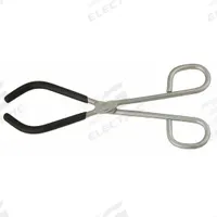 Beaker Tongs: 9 1/2 in Overall Lg, Stainless Steel, Nickel Plated, 3 7/8 in Tip Lg, ASTM, Beaker Tip (MPN 787-112). Key specifications — Brand: APPROVED VENDOR; Coating: Nickel Plated; For Use With: 50 to 2,000 mL Beakers; Product Type: Beaker Tongs; Standards: ASTM; Tip Style: Beaker.