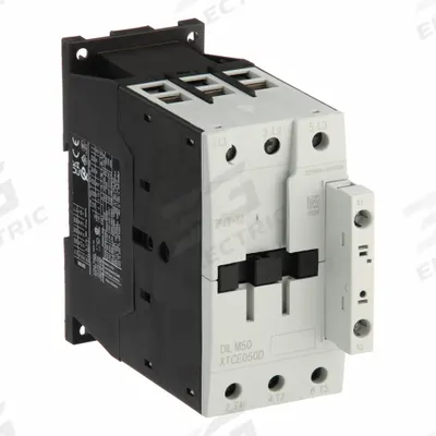 EATON Magnetic Contactor: Non-Reversing, 3 Poles, 3NO Contacts, 50 A - Non-Reversing IEC Contactors