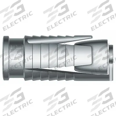 MKT FASTENING Expansion Shield: 5/16"-18 Thread Size, 1 1/2 in Overall Lg, 9/16 in Dia - Four-Way Expansion Anchors