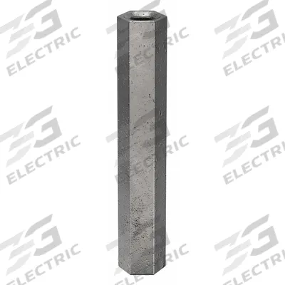 APPROVED VENDOR Standoff: Metric, Female x Female, Hex, Steel, Not Graded, Zinc-Plated - Steel Female x Female Standoffs