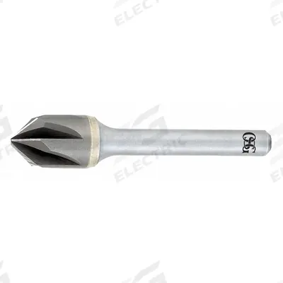 OSG Countersink: 60°, 6 Flute, 3/4 in Body Dia - Smooth-Finish Six-Flute Countersinks