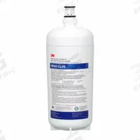 3M Quick-Connect Water Filter: 5 micron, 2.5 gpm, 25,000 gal, 5 in Overall Ht, 5 1/8 in Overall Dia (MPN HF45-CLXS; 4637116). Key specifications — Filter Media: Activated Carbon; Reduces: Chloramine; Brand: 3M.