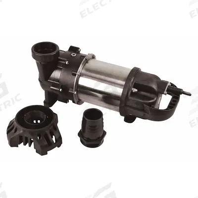 Dayton Pond Pump: 1 hp, 115V AC, Nylon with 45% Glass Fiber/Stainless Steel housing - 1/2 HP and Above Pond & Waterfall Pumps