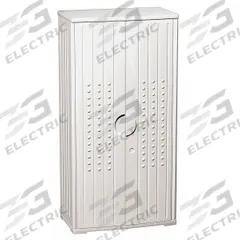 ICEBERG Storage Cabinet: Platinum Granite, Plastic, 66 in Overall Ht, 33 in Overall Wd, 4 Shelves (MPN 92553). Key specifications — Material: Plastic; Brand: ICEBERG; Color: Platinum Granite; Locking: Yes.