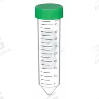 APPROVED VENDOR Centrifuge Tube: Centrifuge Tube, Polypropylene, 50 mL Capacity - mL, Conical, HDPE (MPN 229421). Key specifications — Brand: APPROVED VENDOR; Graduated: Yes; Closure Color: Green; Includes Closure: Yes; Body Color: Natural; Bottom Shape: Conical; Body Material: Polypropylene.