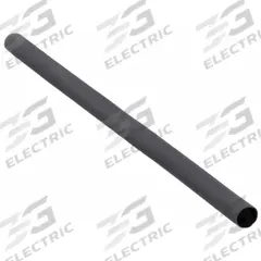 3M Heat Shrink Tubing: 0.19 in I.D. Before Shrinking, 0.09 in I.D. After Shrinking, 6 in Lg, 10 PK (MPN EPS200-3/16-6"-BLACK-10-10 PC PKS). Key specifications — attr202046: Black; attr211475: 3M.