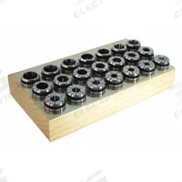 TECHNIKS Collet Set: TG100, 1/8 in to 1 in Collet Size Range, 15 Pc (MPN 04010-15S). Key specifications — attr1033128: TECHNIKS; attr1038750: Standard; attr1038755: Inch.