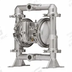 ARO Diaphragm Pump: 316 Stainless Steel, 1 1/2 in, Tri-Clamp, 54 gpm, 235 ft Max. Head, SS Valve (MPN SD10S-CSS-STT-B00). Key specifications — Brand: ARO; Check Valve Material: SS; Seat Material: 316 SS; Diaphragm Material: PTFE w/ Santoprene Backing.