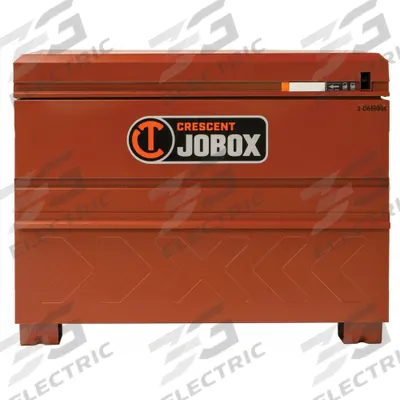 CRESCENT JOBOX Chest-Style Jobsite Box: 30 in W x 48 in D x 36 5/8 in H, 20 cu ft, Padlock - Chest-Style Jobsite Boxes with Drawers