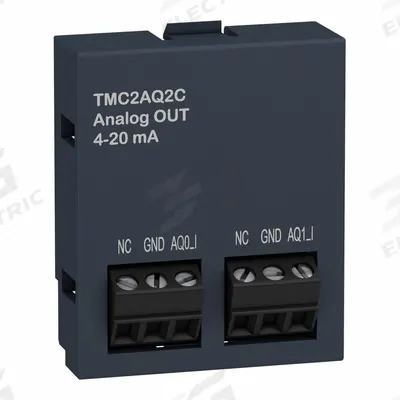 SCHNEIDER ELECTRIC Analog Output Module: (2) Analog Out (MPN TMC2AQ2C) - Modules for Schneider Controllers