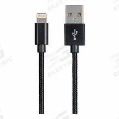 MONOPRICE USB Cable: Lightning End 1, Type A End 2, Black, 3 ft Lg, USB Cable (MPN 30762). Key specifications — End 1 Connection Type: Lightning; Color: Black; Brand: MONOPRICE; Product Type: USB Cable; End 2 Connection Type: Type A.