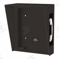 HUBBELL GAI-TRONICS Weatherproof Phone Enclosure: Weather Resistant, Black, Hooded Enclosure (MPN 236-001BK). Key specifications — Finish: Polyurethane; Color: Black; For Use With: Flush-Mount Telephones; Features: Hooded Enclosure; Manufacturer Part Number: 236-001BK; Brand: HUBBELL GAI-TRONICS; Mounting Location: Surface; Resistance Properties: Corrosion Resistant.