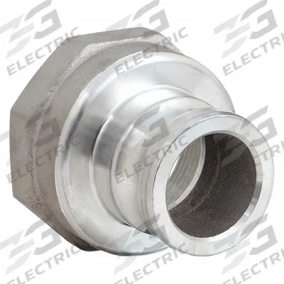 DIXON VALVE & COUPLING Cam and Groove Adapter: 2 in Coupling Size, 3 in Hose Fitting Size, 3 in -8 Thread Size - Type A Aluminum Cam & Groove Fittings