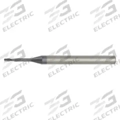 WIDIA HANITA Square End Mill: Carbide, TiAlN Coated, 2 Flute, 2 mm Mill Dia, 3 mm LOC, 50 mm OAL (MPN 7N0202002RJ)