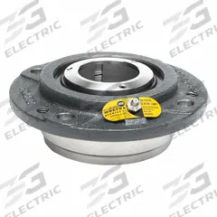 MOLINE BEARING 4 Bolt Flange Bearing: Spherical Roller, 2 7/16 in Bore, Cast Iron, Concentric Collar (MPN 19731207). Key specifications — Bore Type: Cylindrical; Brand: MOLINE BEARING; Lubricant Material: LC-2 Lithium Complex Grease; Mounting Bolt Size: 1/2 in; Split Housing: Not Split; System of Measurement: Inch.