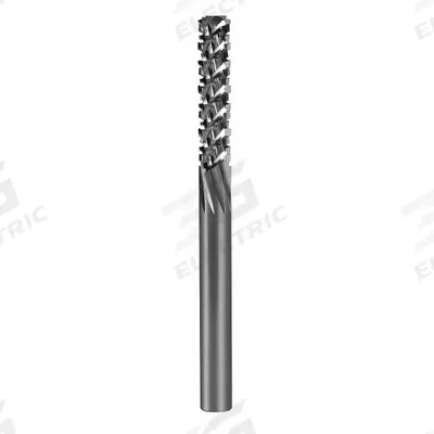 ONSRUD Solid Router Bit: Diamond Cut, Plain End, 1/2" Cut Dia, 2-1/8" LOC (MPN 67-526) - Diamond-Pattern Router Bits for Composites