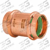 QUICKFITTING SUREPRESS Press Copper Straight Coupling No Stop: 1 in CTS x 1 in CTS size, Copper (MPN SPWC33NSR). Key specifications — Brand: QUICKFITTING SUREPRESS; Broad - Material for Bullet: Copper Or Bronze; Brand - Broad: QUICKFITTING SUREPRESS.