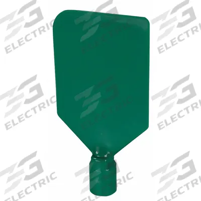 VIKAN Paddle Scraper: 8 3/4 in Overall Lg, 1 1/4 in Blade Lg - Polypropylene Hygienic Stiff Paddle Scrapers
