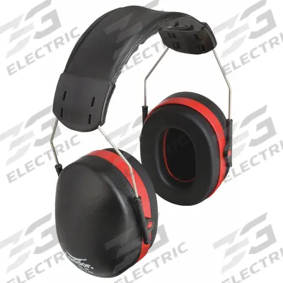 CONDOR Earmuffs: Over-the-Head Earmuff, Passive, 24 dB NRR, Foldable, PVC - Over-the-Head Earmuffs