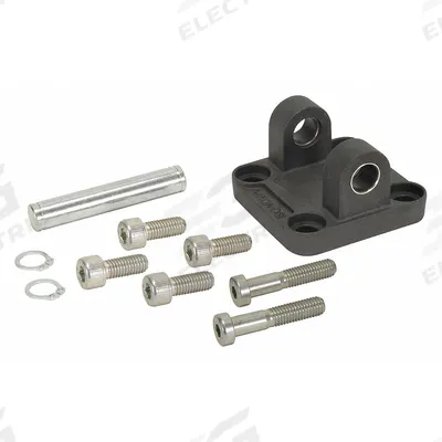 SPEEDAIRE Cylinder Mounting Hardware: Clevis, Fits 50 mm Bore Dia, 65 mm Overall Lg - Clevis Mounting Hardware